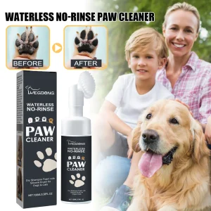 Yegbong 100ml Pet Paw Cleaner Foam Fragrance Waterless Dog Cat Paw Deep Cleansing Remove Dirt Rinse-Free Puppy Dog Claw Cleaner - AliExpress 15