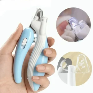 Pet Nail Clipper with LED Light – Safe Grooming Tool for Dogs